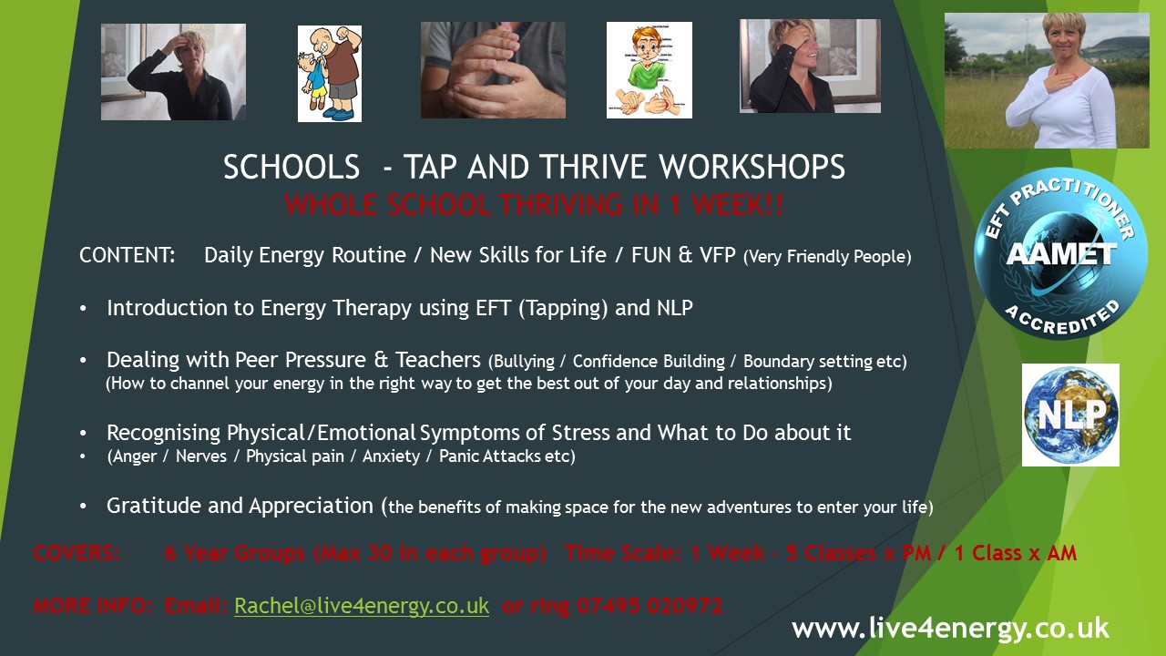You are currently viewing SCHOOLS  -TAP AND THRIVE WORKSHOPS